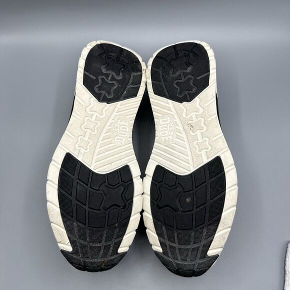 Hey Dude Sirocco Sport Mode Black Mesh Slip-On Casual Shoes Men's Size 13 - Picture 11 of 14